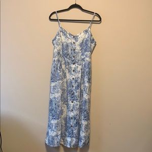 H&M Linen Blend Summer Dress